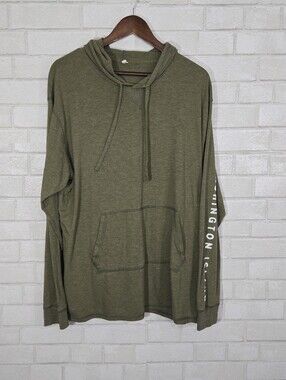 Washington Island long sleeve hooded tee
